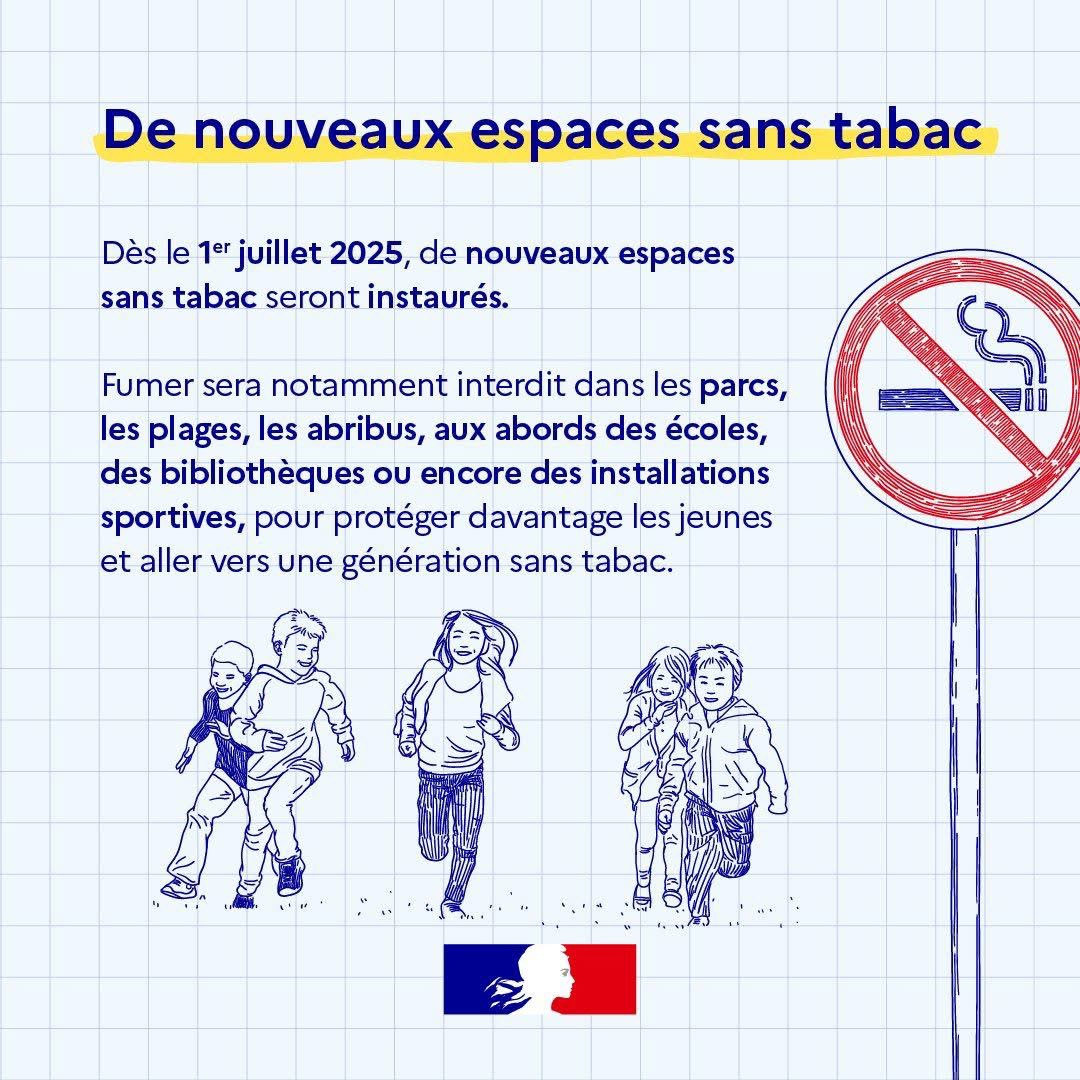 nouveaux espaces sans tabac